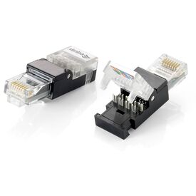 equip Tool-Free RJ45 Plug Cat5e UTP, Pack of 2