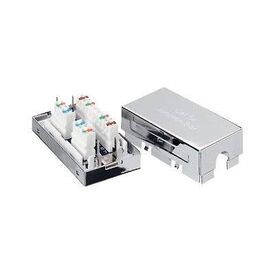 Equip 135620 Premium Cat.6 Shielded IDC Junction Box Silver