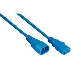 kabelmeister SK1430-B050 Blue C14 to C13 Power Extension Cable 5m