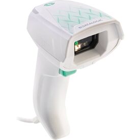 Datalogic Gryphon GD4620-HCK1-HD λευκό healthcare ενσύρματο HD scanner, εικόνα διανομέα Reichelt ακριβούς SKU, USB καλώδιο στο kit