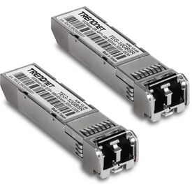 TRENDnet 10GBASE-SR SFP+ Multi-Mode LC Module 2-Pack