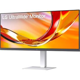LG UltraWide 34BF550B-W 34-Inch White IPS Monitor with Adjustable Stand