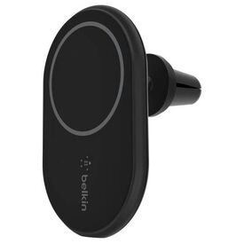 Belkin BoostCharge WIC004BTBK Black Magnetic Wireless Car Charger with 20W Adapter
