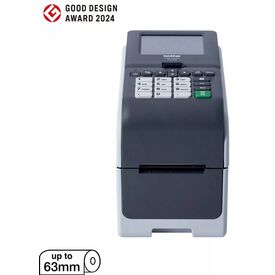 Brother TD-2320DSA300 300dpi printer, official manufacturer image; award graphic shown