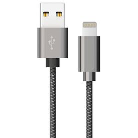 2GO 795810 Luxury USB-A to Lightning cable with metal sleeve