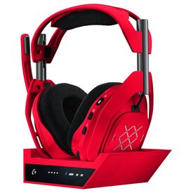 Logitech G ASTRO A50 X Wireless Headset, Mars Red