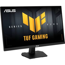 ASUS TUF Gaming VG27AQM5F monitor, front view with illustrative Series 5 screen artwork