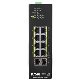 Eaton NGI-S08C2POE8 Industrial PoE+ Switch 8-Port