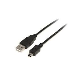 StarTech.com 0.5m Mini USB2.0 Cable - A to Mini B - M/M  (USB2HABM50CM), image 
