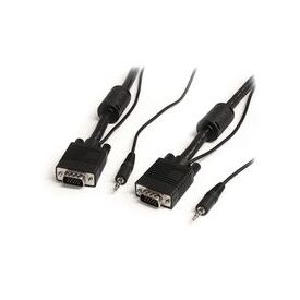 StarTech.com 5m Coax High Resolution Monitor VGA Video Cable with Audio HD15 M/M (MXTHQMM5MA), image 