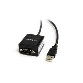 StarTech.com 1 Port FTDI USB to Serial RS232 Adapter Cable with Optical Isolation, image 