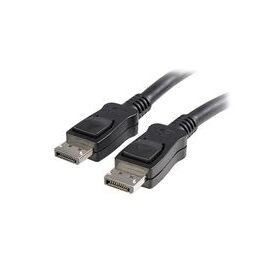StarTech.com DisplayPort Cable with Latches,  DisplayPort (M)  DisplayPort (M)  1m  latched  black (DISPL1M), image 