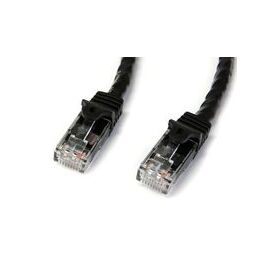 StarTech.com Gigabit Snagless RJ45 UTP Cat6 Patch Cable Cord 10m  UTP  moulded, snagless  black (N6PATC10MBK), image 