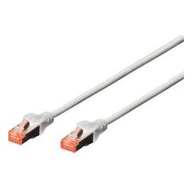 DIGITUS Professional Patch cable RJ-45 (M)  20m SFTP CAT 6 snagless, halogen-free, booted  grey DK-1644-200), image 