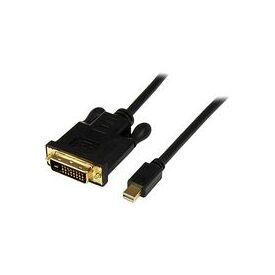 StarTech.com 3M Mini DisplayPort to DVI Adapter Converter Cable – Mini DP to DVI 1920x1200 - Black, image 