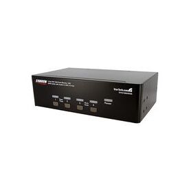 StarTech.com 4 Port DVI VGA Dual Monitor KVM Switch USB with Audio & USB 2.0 Hub, image 