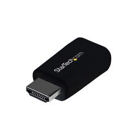 StarTech.com Compact HDMI to VGA Adapter Converter, 1920x1200/1080p,  mini-phone stereo 3.5 mm  (F), image 