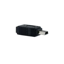 StarTech.com Micro USB to Mini USB Adapter F/M, Micro-USB Type B (F)  mini-USB Type B (M)  black, image 