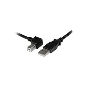 StarTech.com 2m USB 2.0 A to Left Angle B Cable - M/M, image 