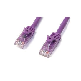 StarTech.com Gigabit Snagless RJ45 UTP Cat6 Patch Cable Cord 15m  moulded, snagless  purple, image 