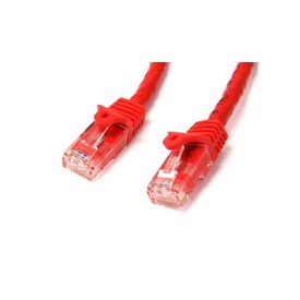StarTech.com Gigabit Snagless RJ45 UTP Cat6 Patch Cable Cord 15m  moulded, snagless  red, image 
