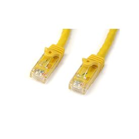 StarTech.com Gigabit Snagless RJ45 UTP Cat6 Patch Cable Cord 15m  moulded, snagless  yellow, image 