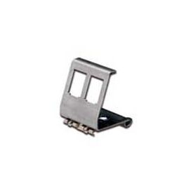ASSMANN  Keystone jack DIN rail mounting adapter 2ports, image 