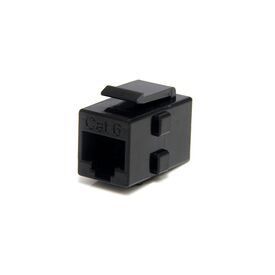 StarTech.com Cat 6 RJ45 Keystone Jack Network Coupler / F/F (C6KEYCOUPLER) / Network coupler / RJ-45 (F) to RJ-45 (F) / CAT 6 / black | C6KEYCOUPLER, image 