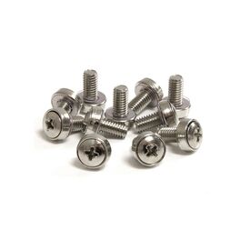 StarTech.com 50 Pkg M6 Mounting Screws for Server Rack Cabinet (CABSCREWSM6), image 