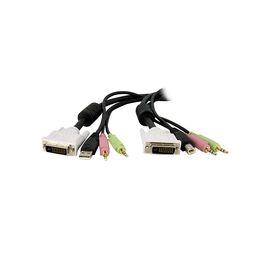 StarTech.com 4,6M USB DUAL LINK DVI-D KVM (DVID4N1USB15), image 