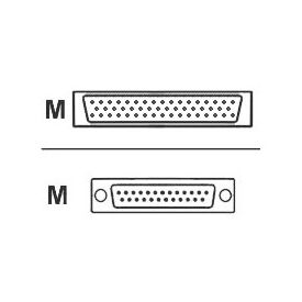 Cisco Serial RS-530 Cable (DTE) | 3 m | Smart Serial to DB-25, image 
