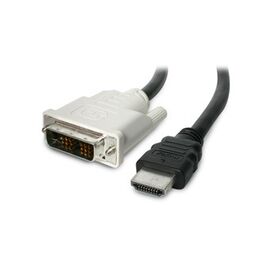 StarTech.com HDMI to DVI-D Cable  28 AWG, 19 pin HDMI (M)  DVI-D (M)  5m  shielded  black (HDDVIMM5M), image 