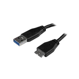 StarTech.com 0.5M lim SuperSpeed USB 3.0 A to Micro B Cable - M/M, image 