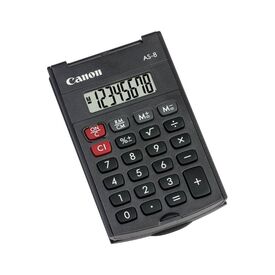 Canon AS-8 Pocket calculator 8 digits  dark grey  (4598B001), image 