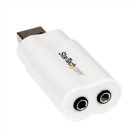 StarTech.com USB to Stereo Audio Adapter Converter / Sound card / stereo / USB 2.0 | ICUSBAUDIO, image 