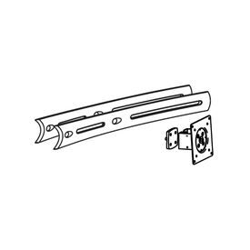 Ergotron DS100 Crossbar Extender, Long Mounting component ( crossbar extender, centre bracket ) for 2 LCD displays aluminium, steel black screen size: up to 26" mounting interface: 100 x 100 mm, 75 x 75 mm, image 