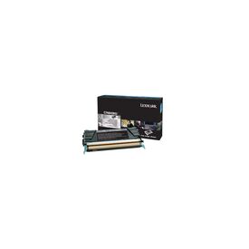 Lexmark High Yield black original toner cartridge LCCP, LRP for Lexmark CS748de, C746dn, 746dtn, 746n, 748de, 748dte, 748e, image 