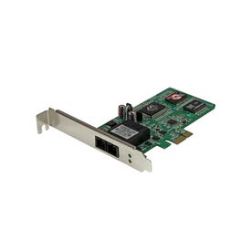 StarTech.com PCI Express (PCIe) Gigabit Ethernet Multimode SC Fiber Network Card Adapter NIC - 550m, image 