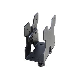 Ergotron / Mini PC mount / under-desk mountable, pole mountable, wall track mountable, VESA bracket mountable / black / for Ergotron NX; LX Dual Side-by-Side Arm | 80-107-200, image 