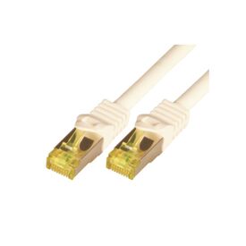 M-CAB Patch cable RJ-45 (M) RJ-45 (M) 25cm SFTP, PiMF CAT7 moulded, snagless, halogen-free blue, image 
