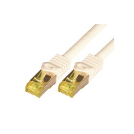 M-CAB Patch cable RJ-45 (M) RJ-45 (M) 2m SFTP, PiMF CAT7 moulded, snagless, halogen-free white, image 