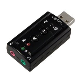 LogiLink® USB Soundcard with Virtual 7.1 Soundeffects
