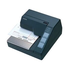 Epson TM-U295 Slip Printer 7-Pin Dot Matrix Serial RS-232 16.2cpi 2.1lps JIS B5 Validation Printer Dark Grey, image 