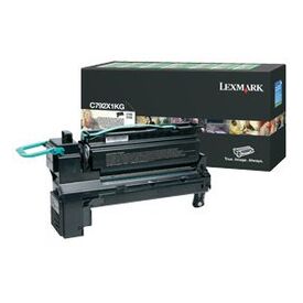 Lexmark - Toner cartridge - Extra High Yield -  black - 20000 pages - C792, image 