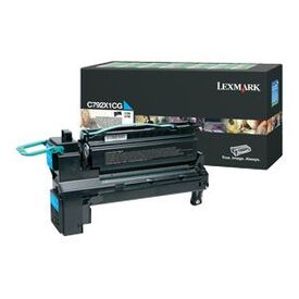 Lexmark - Toner cartridge - Extra High Yield -   cyan - 20000 pages - C792, image 