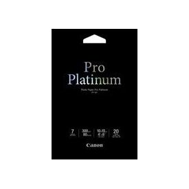Canon Photo Paper Pro Platinum -  100 x 150 mm - 300 g/m2 - 20 sheet(s), image 