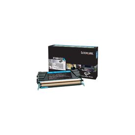 Cyan Lexmark Toner cartridge  10000pages  for X748 (X748H1CG), image 
