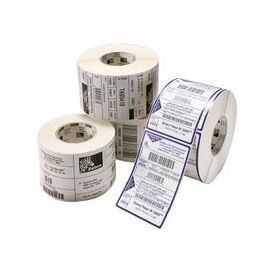 Zebra Z-Perform 1000T Thermal Transfer Paper Labels 57x32mm White Uncoated Permanent Adhesive 2100/Roll 12 Rolls, image 