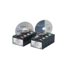 APC Replacement Battery Cartridge #12 / UPS battery / 2 x Lead Acid / black / for P/N: DL5000RMT5U, SU5000R5TBX114, SU5000R5TBXFMR, SU5000R5T-TF3, SU5000R5XLT-TF3 | RBC12, image 