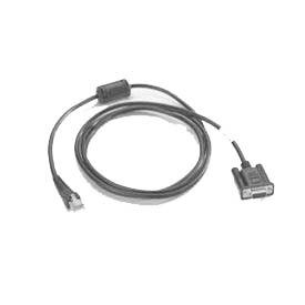 Zebra Serial Cable RJ-45 to DB-9 | RS-232 | Black | PDA Accessories, image 